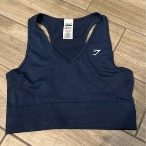 Gymshark Women's Navy Sports Bra size large